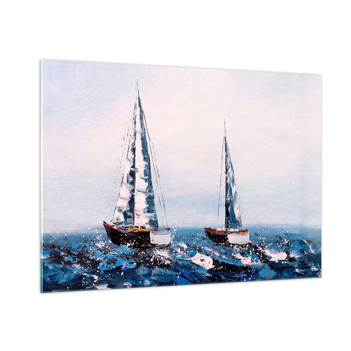 Glastavla - Bild på glas - Vindens broderskap - 100x70 cm