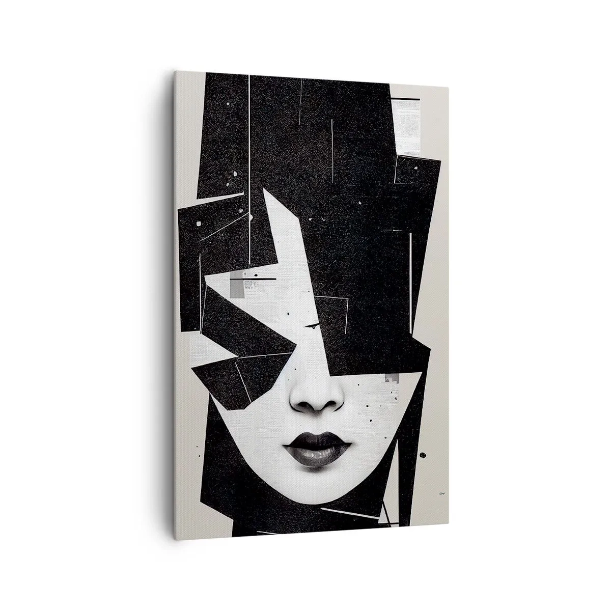 Canvastavla - Bild på duk - Djupt dold - 80x120 cm