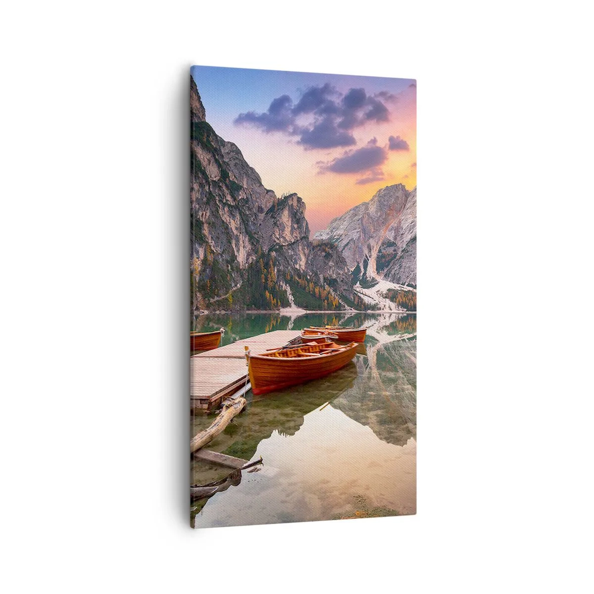 Canvastavla - Bild på duk - Dagens löfte - 55x100 cm