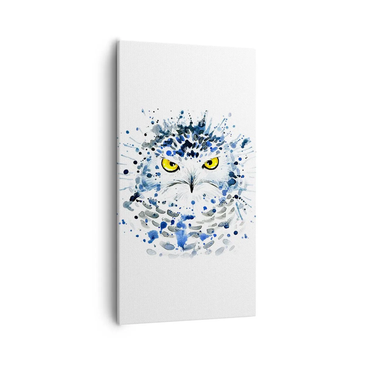 Canvastavla - Bild på duk - Rakt in i ögonen - 55x100 cm