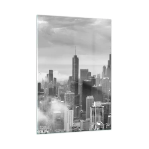 Glastavla - Bild på glas - Amerikanskt landskap - 50x70 cm