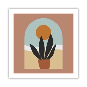 Affisch - Små glädje - 50x50 cm