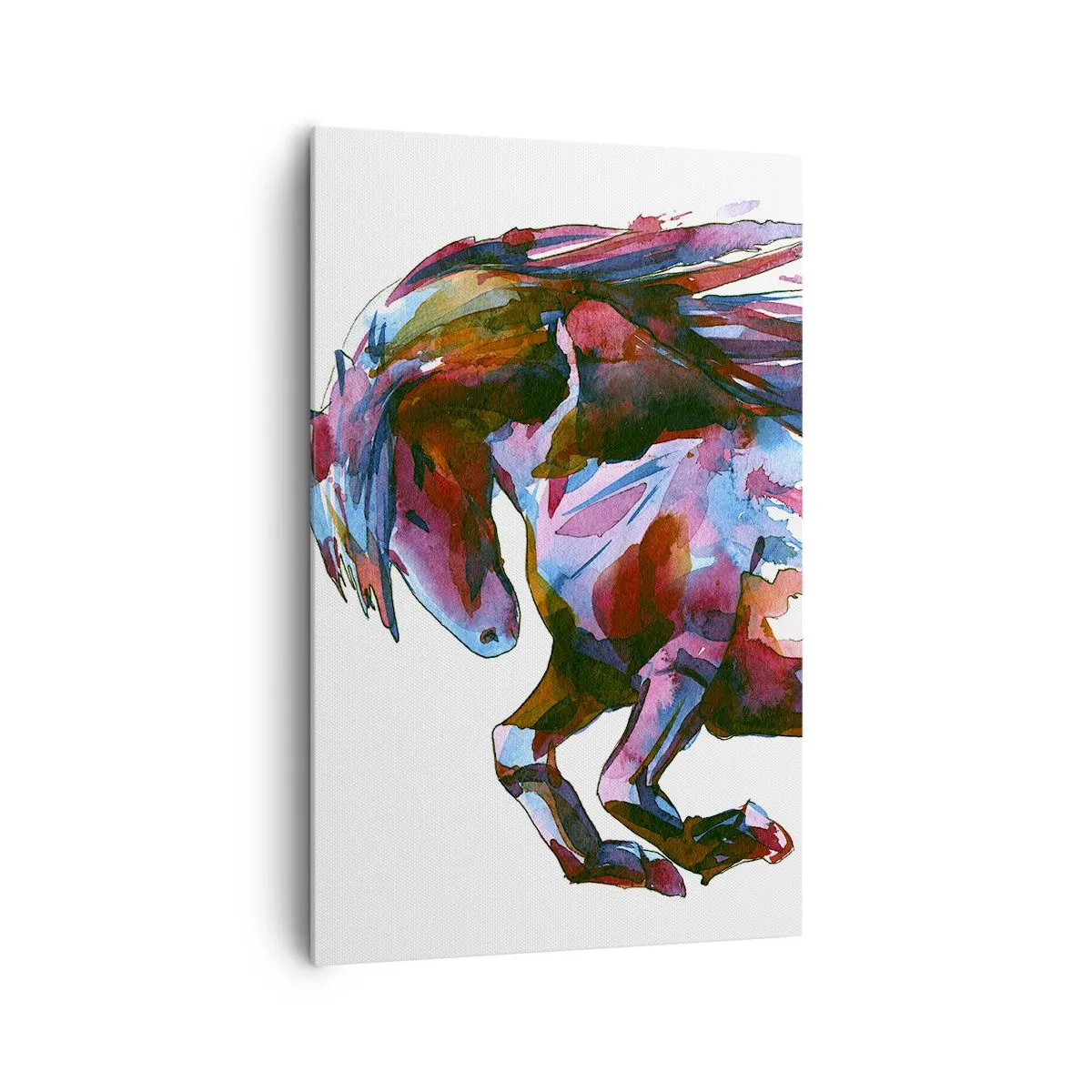 Canvastavla - Bild på duk - I extas - 80x120 cm