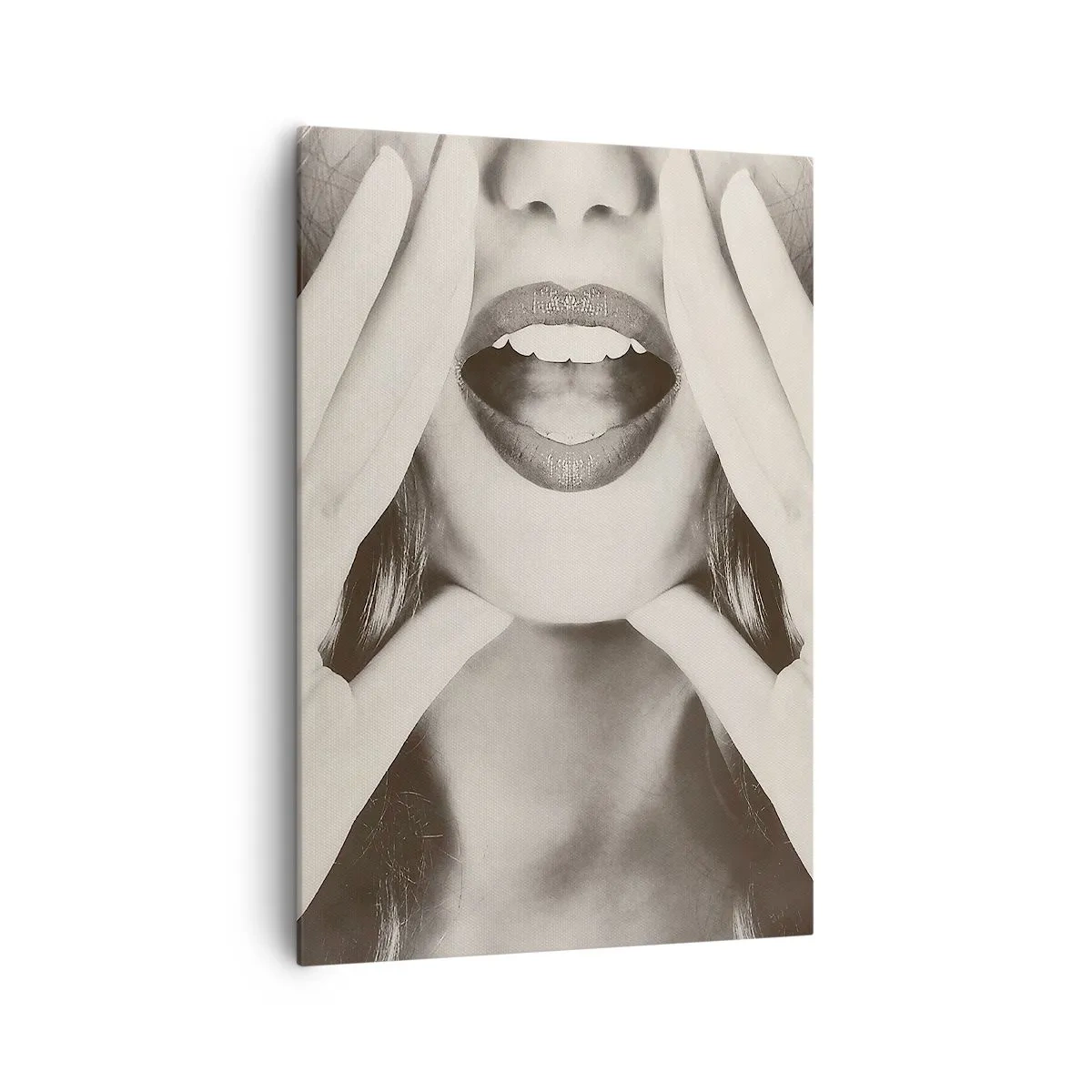 Canvastavla - Bild på duk - Jag kommer! - 70x100 cm