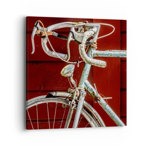 Canvastavla - Bild på duk - Skapad för segrar - 40x40 cm