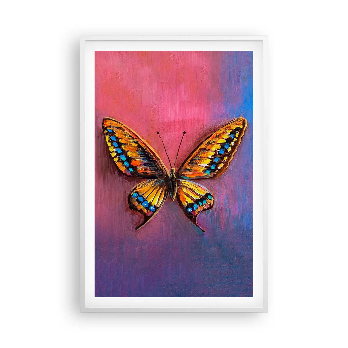 Affisch i vit ram - Naturens klenoder - 61x91 cm