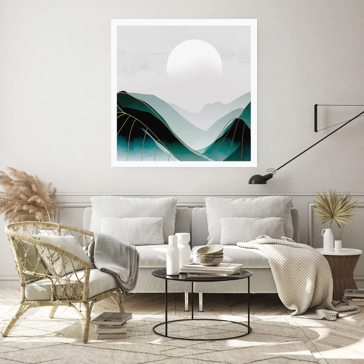 Affisch - I fullt majestät - 50x50 cm