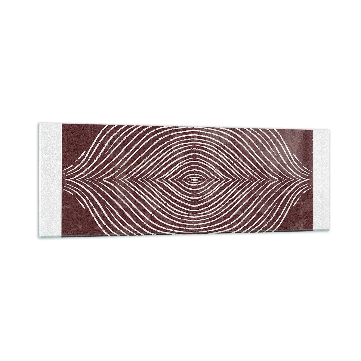 Glastavla - Bild på glas - Rymden talar - 90x30 cm