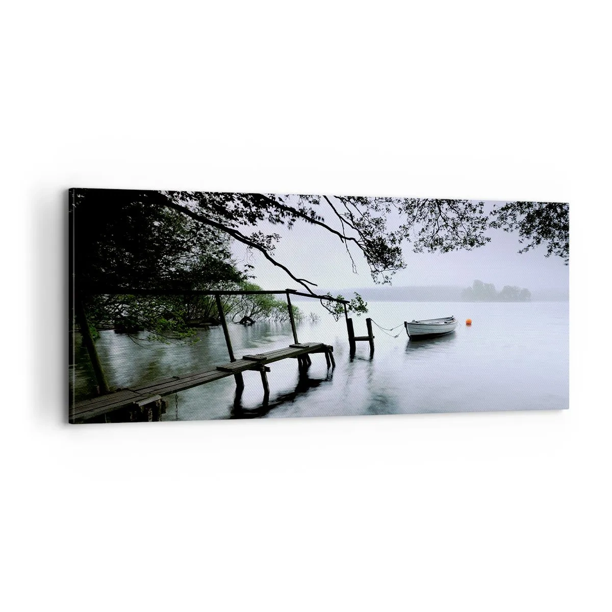 Canvastavla - Bild på duk - Så kopplar du av - 100x40 cm