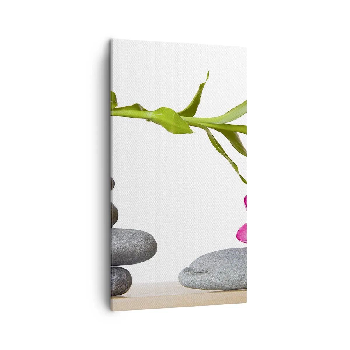 Canvastavla - Bild på duk - Livets färger och varaktighet - 45x80 cm