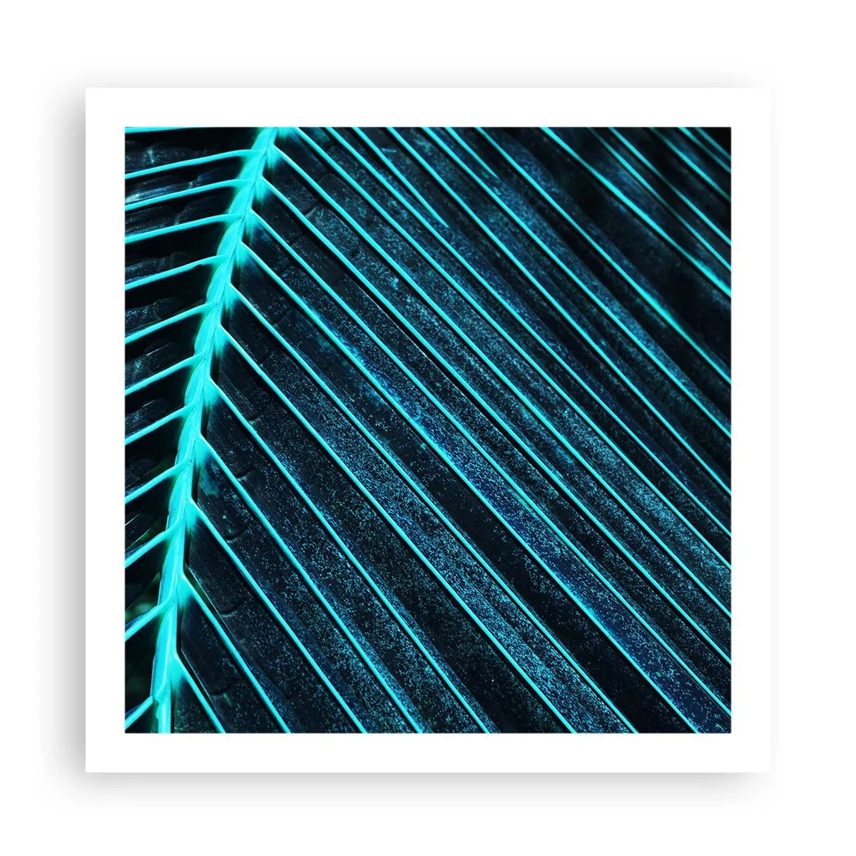 Affisch - Grön textur - 60x60 cm