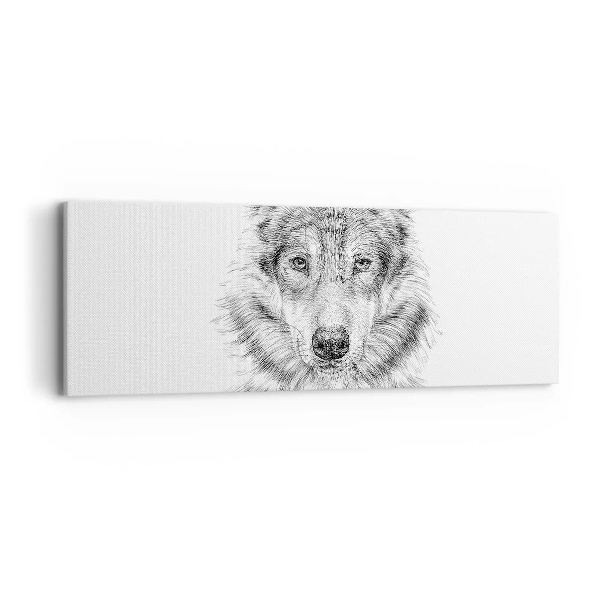 Canvastavla - Bild på duk - En född ledare - 90x30 cm