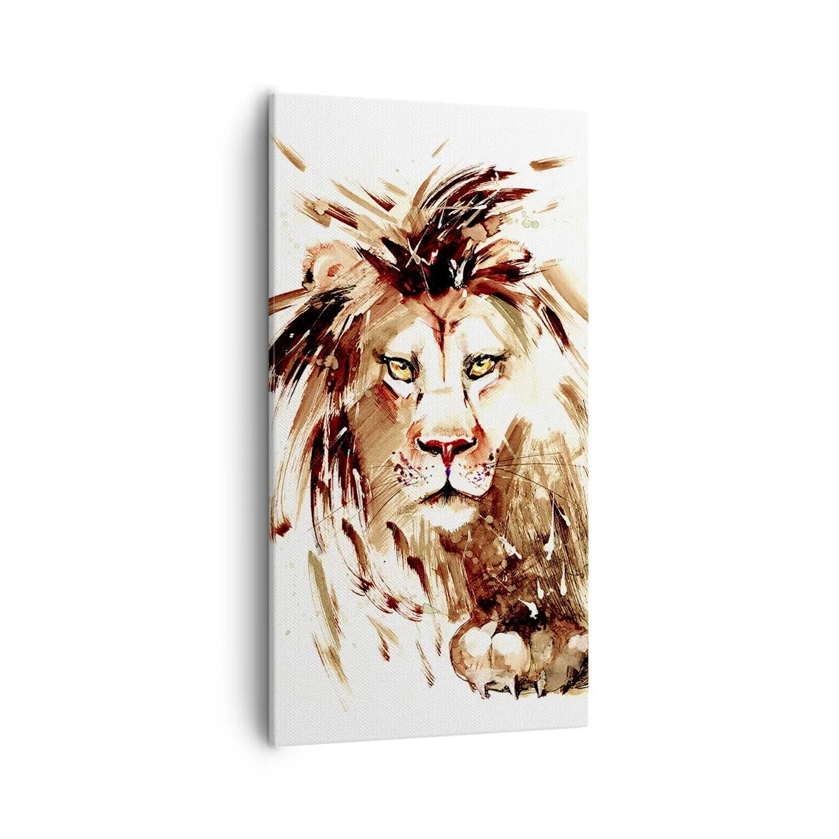 Canvastavla - Bild på duk - Styrka och värdighet - 55x100 cm