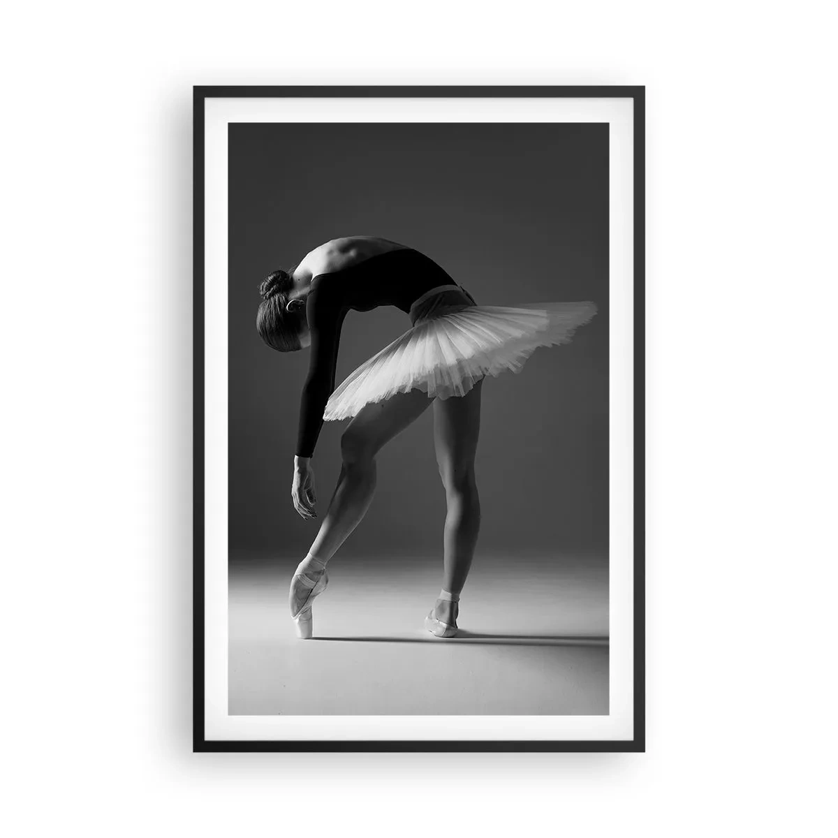 Affisch i svart ram - Bella ballerina - 61x91 cm