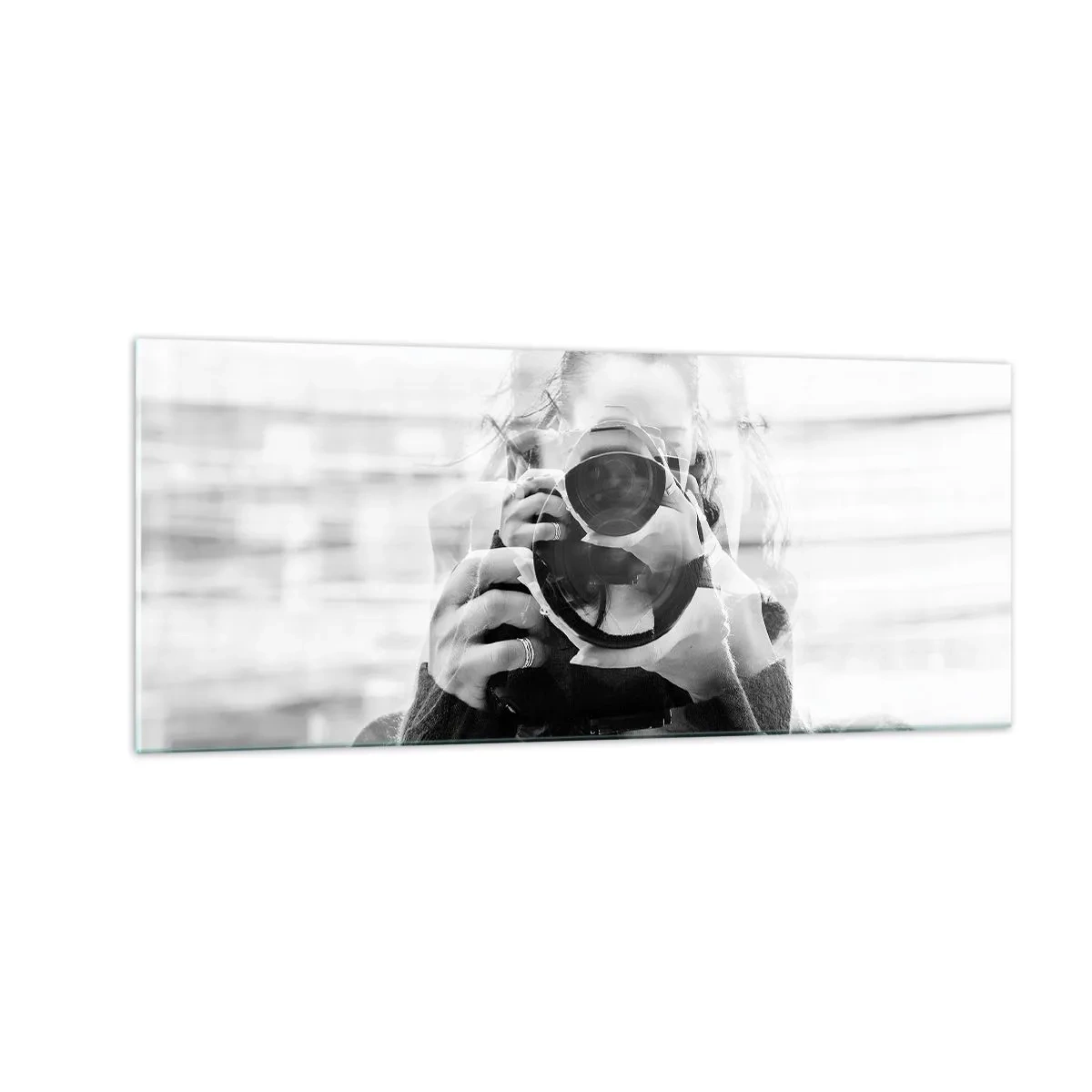 Glastavla - Bild på glas - Skapare och material - 100x40 cm