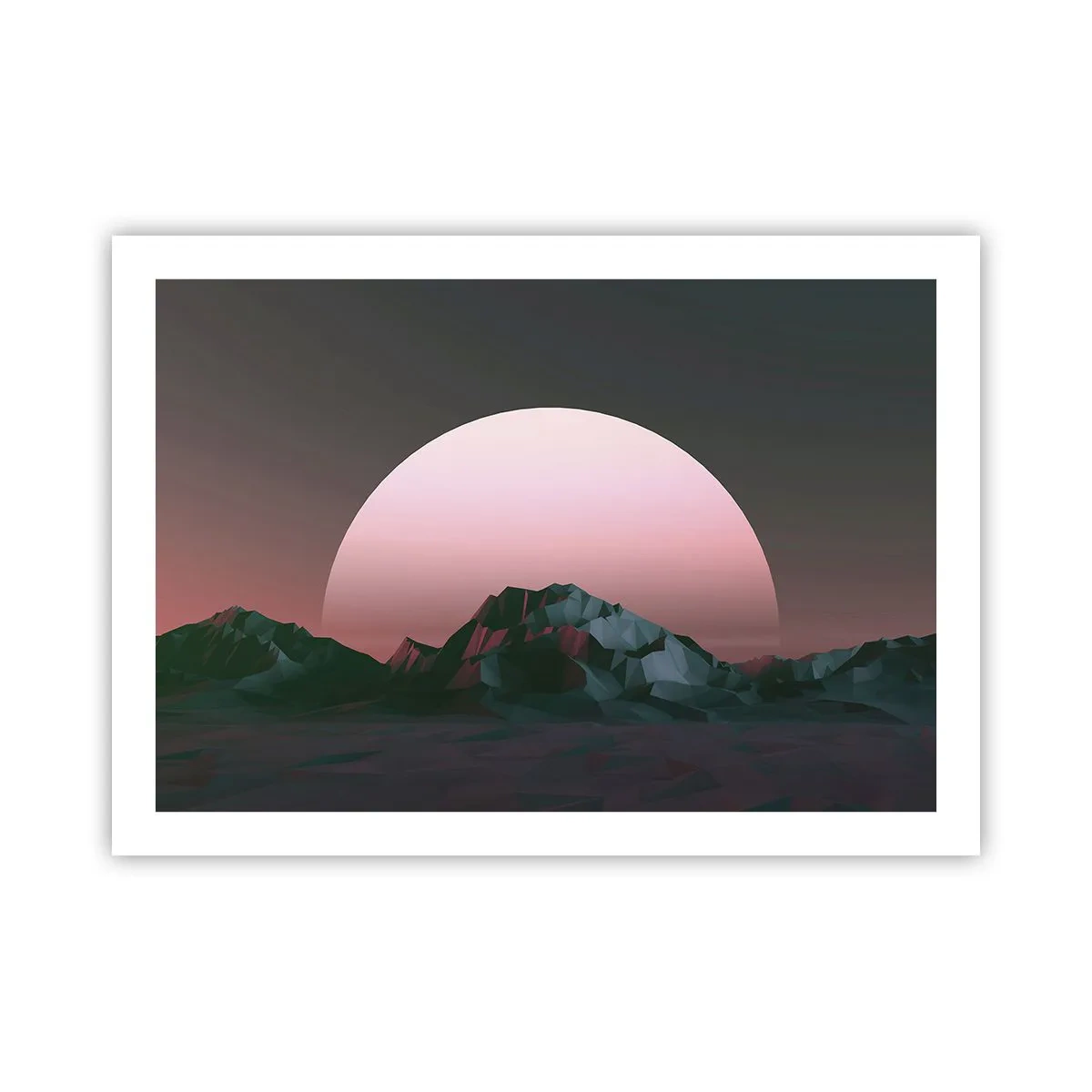 Affisch - I den granliggande galaxen - 70x50 cm