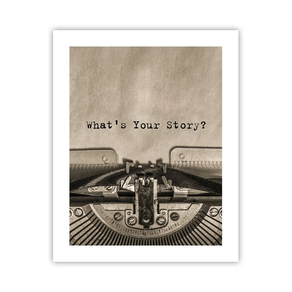 Affisch - Svara mig - 40x50 cm