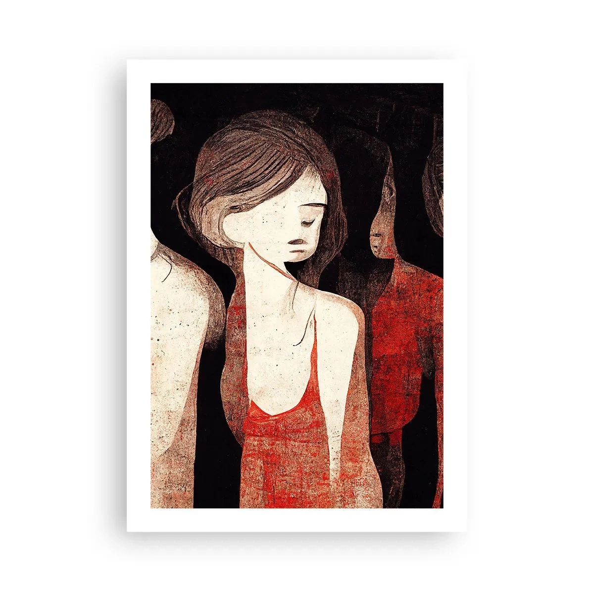 Affisch - Madonnor av mörker - 50x70 cm