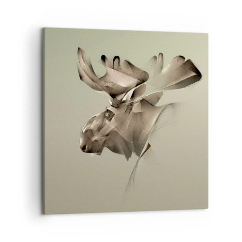 Canvastavla - Bild på duk - Lugnets kraft - 50x50 cm