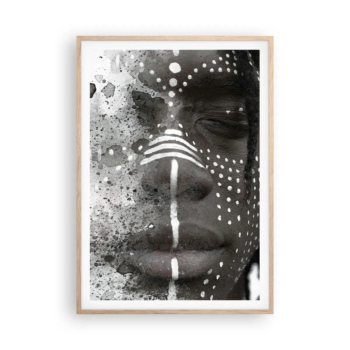 Affisch i ram av ljusek - Upptäck den ursprungliga andan - 70x100 cm