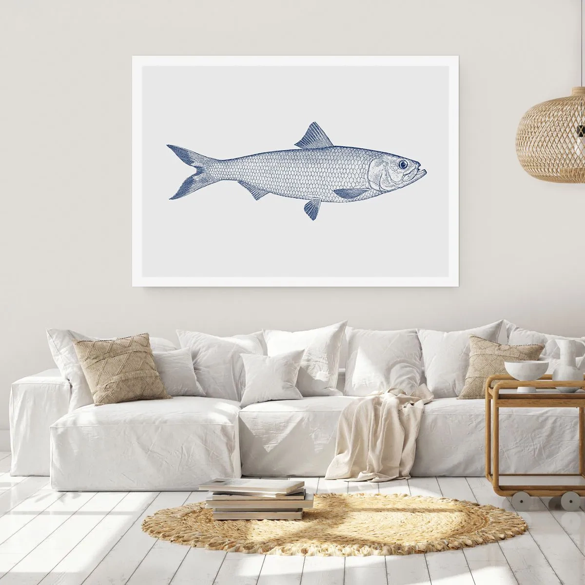 Affisch - Hälsningar från de nordliga haven - 91x61 cm