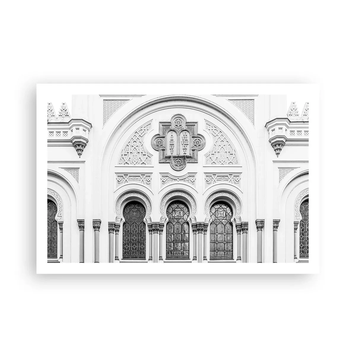 Affisch - På gränsen mellan kulturer - 91x61 cm