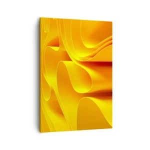 Canvastavla - Bild på duk - Som solens vågor - 50x70 cm