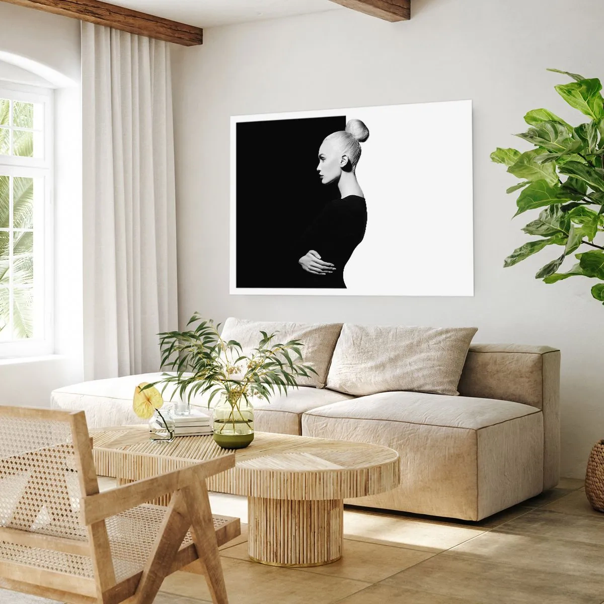 Affisch - Helt enkelt en kvinna - 91x61 cm