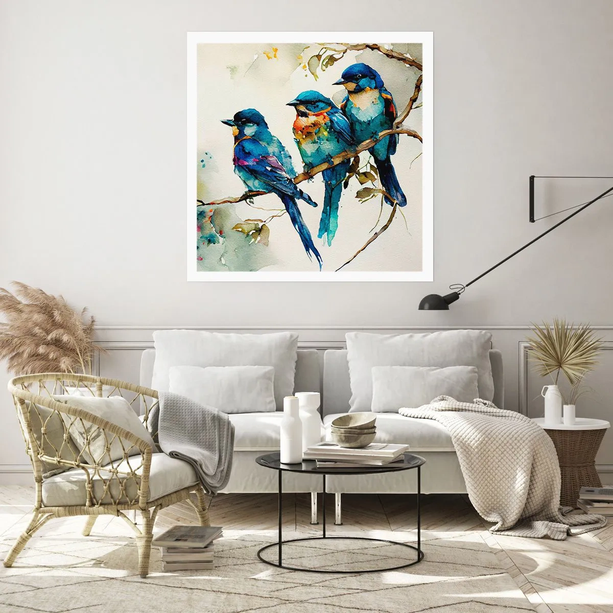 Affisch - Sur? - 40x40 cm