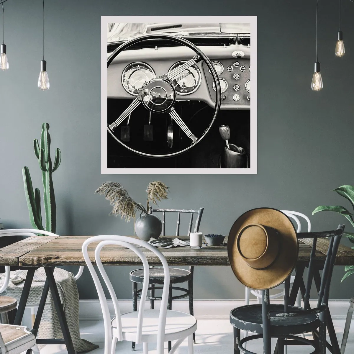 Affisch - Samlarens dröm - 30x30 cm