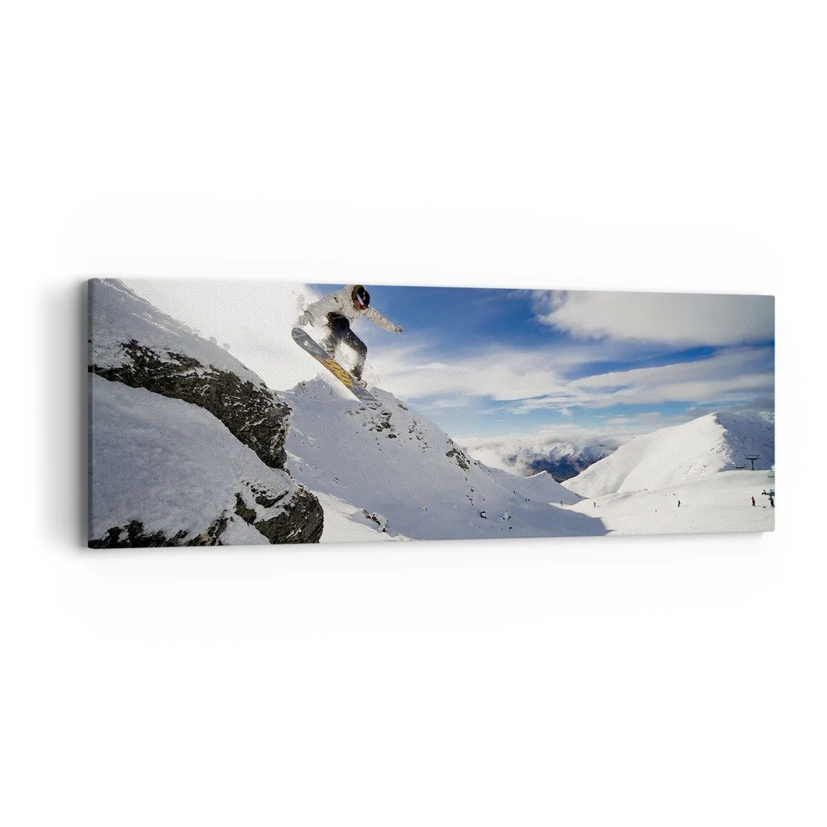 Canvastavla - Bild på duk - Frihet utan gränserna - 90x30 cm
