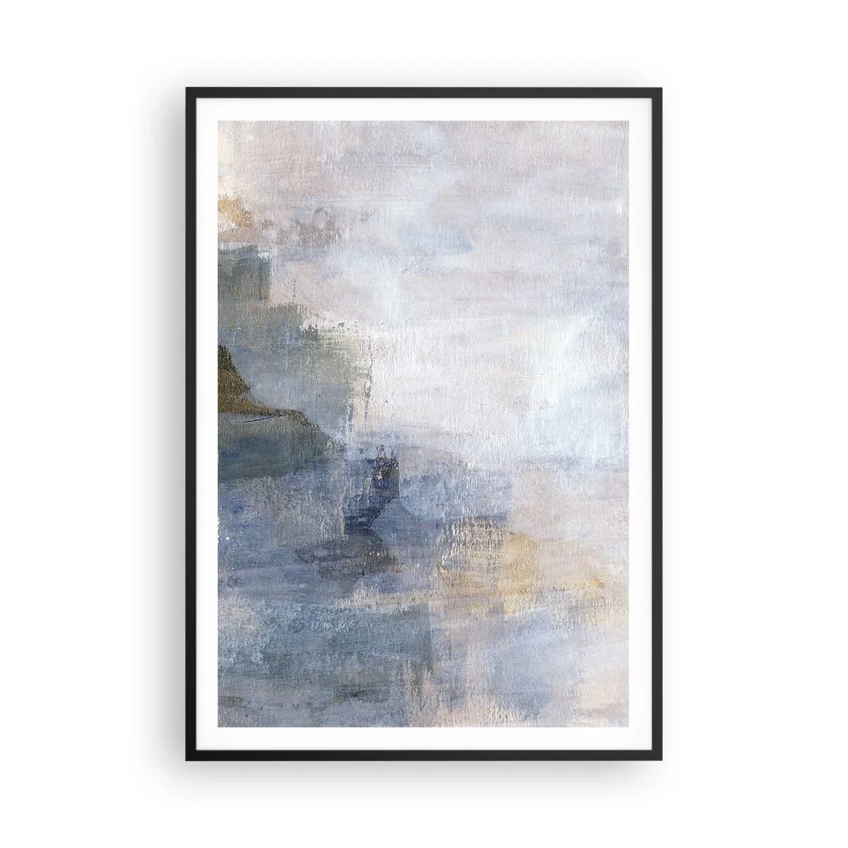 Affisch i svart ram - Färgernas toner och ackord - 70x100 cm