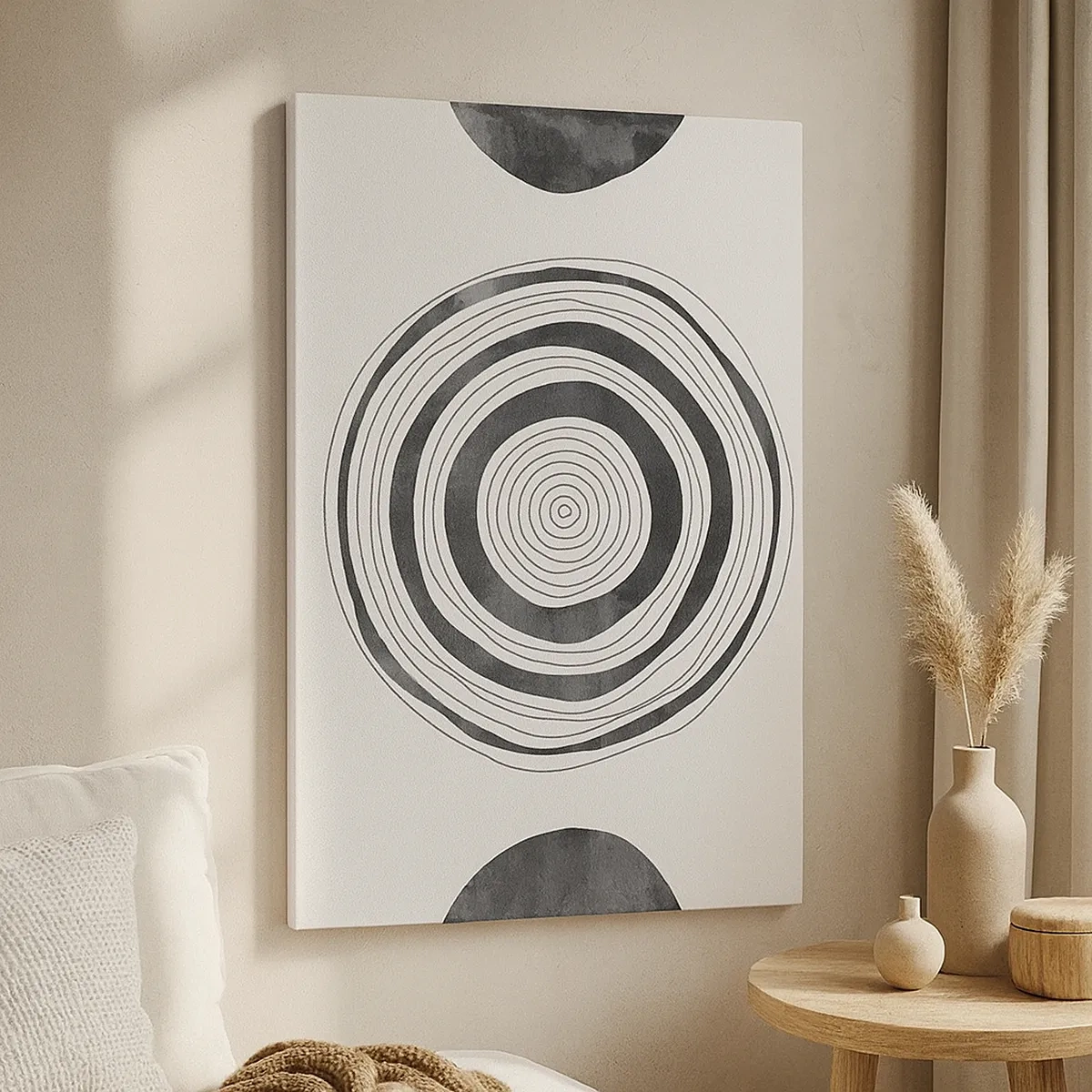 Canvastavla - Bild på duk - De viktiga sakerna däremellan - 50x70 cm