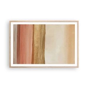 Affisch i ram av ljusek - Vertikal komposition - 91x61 cm