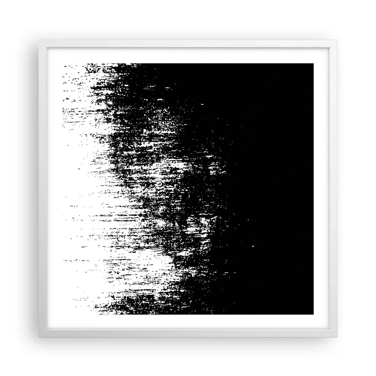 Affisch i vit ram - Och vinnare är... - 60x60 cm