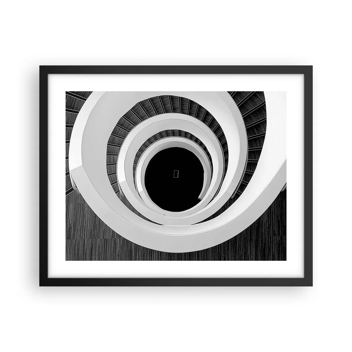 Affisch i svart ram - Till sakens kärna - 50x40 cm
