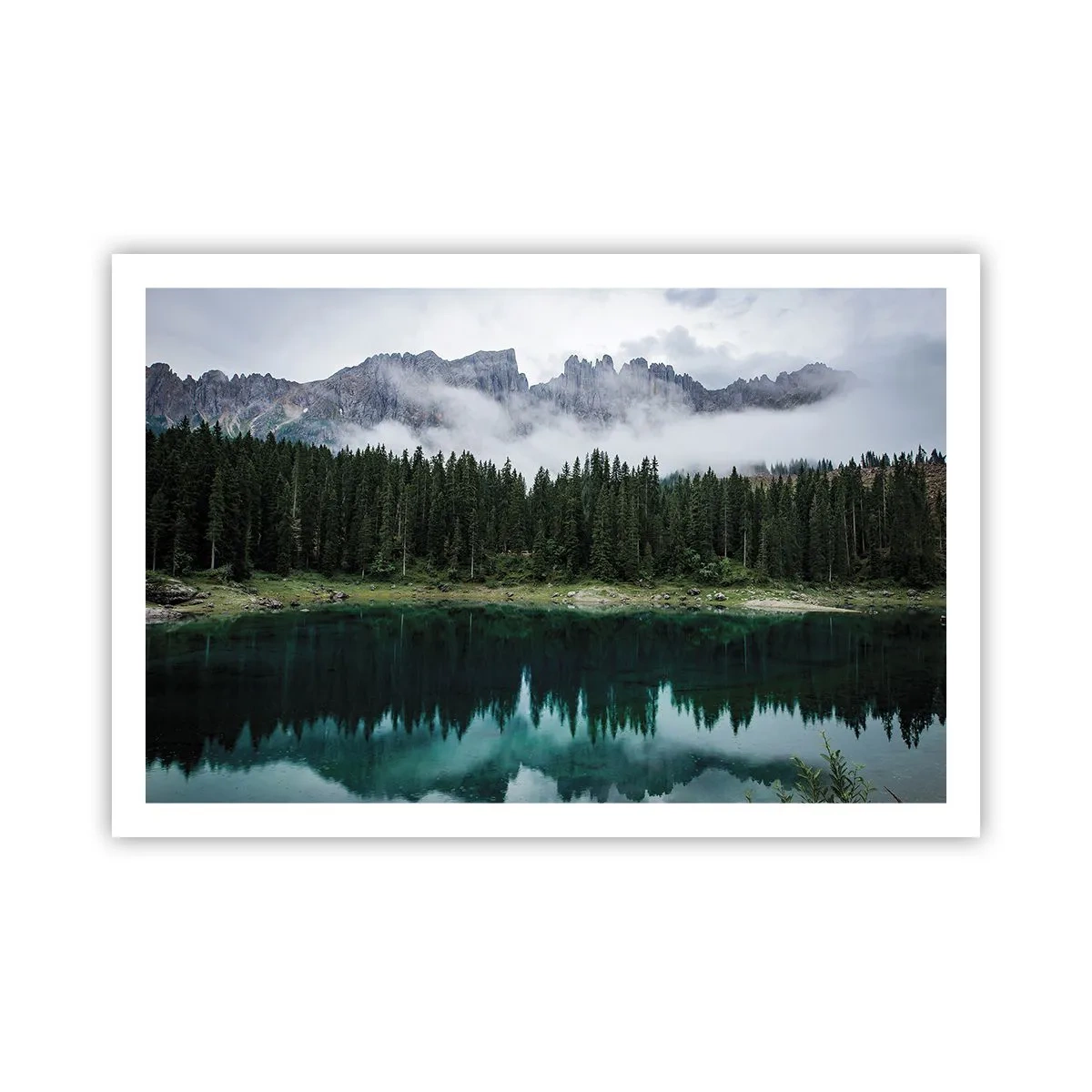 Affisch - Tyst, tyst, väck inte sovande vatten... - 91x61 cm