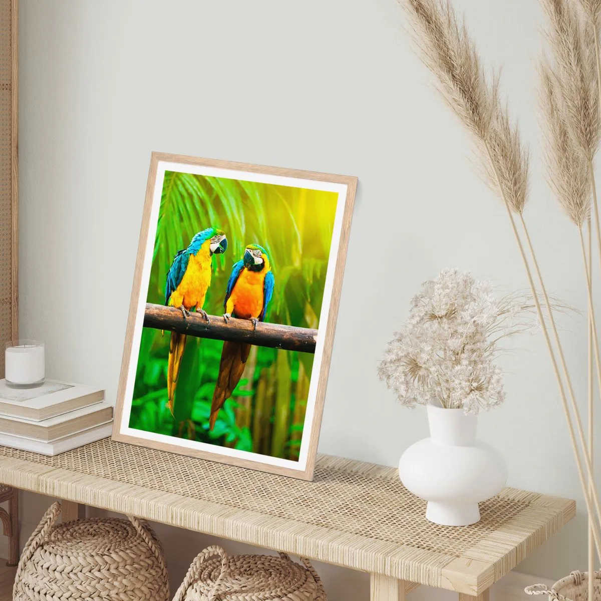 Affisch i ram av ljusek - Har du hört att hon...? - 61x91 cm