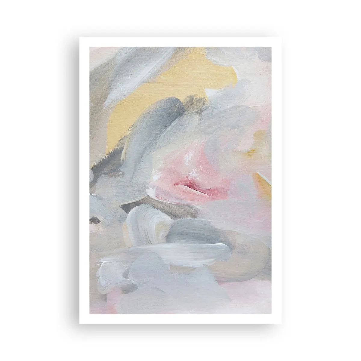 Affisch - I en pastellfärgad värld - 70x100 cm