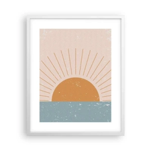 Affisch i vit ram - Vardagens under - 40x50 cm