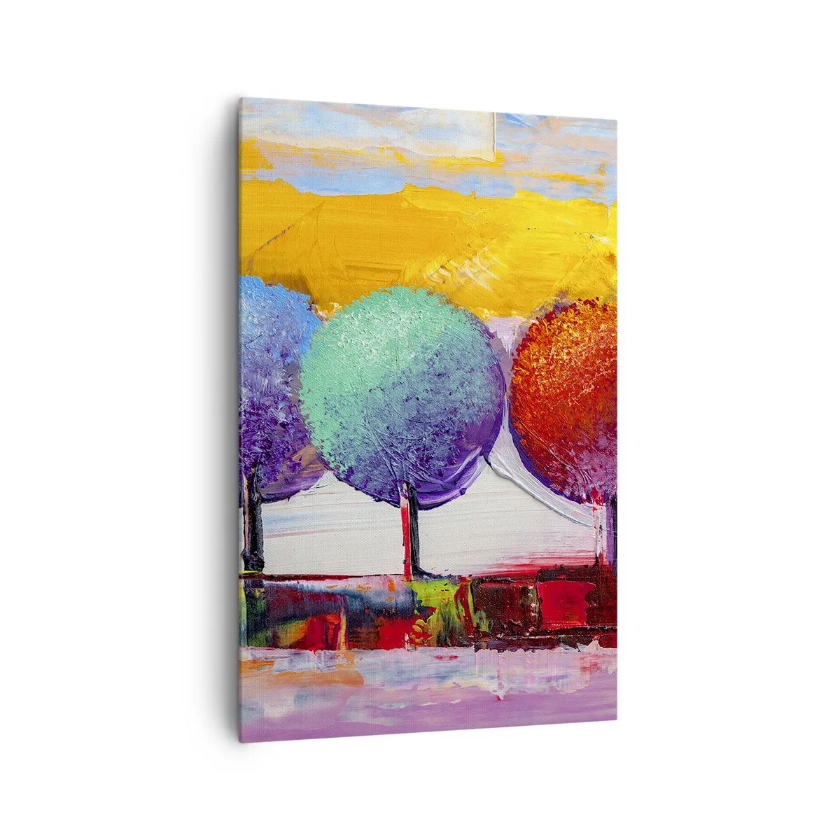 Canvastavla - Bild på duk - Tredje gången gillt - 80x120 cm