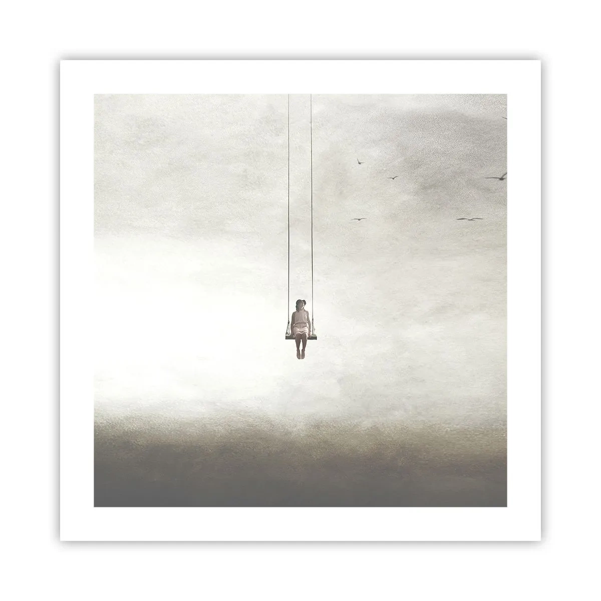 Affisch - Barn i oss - 50x50 cm