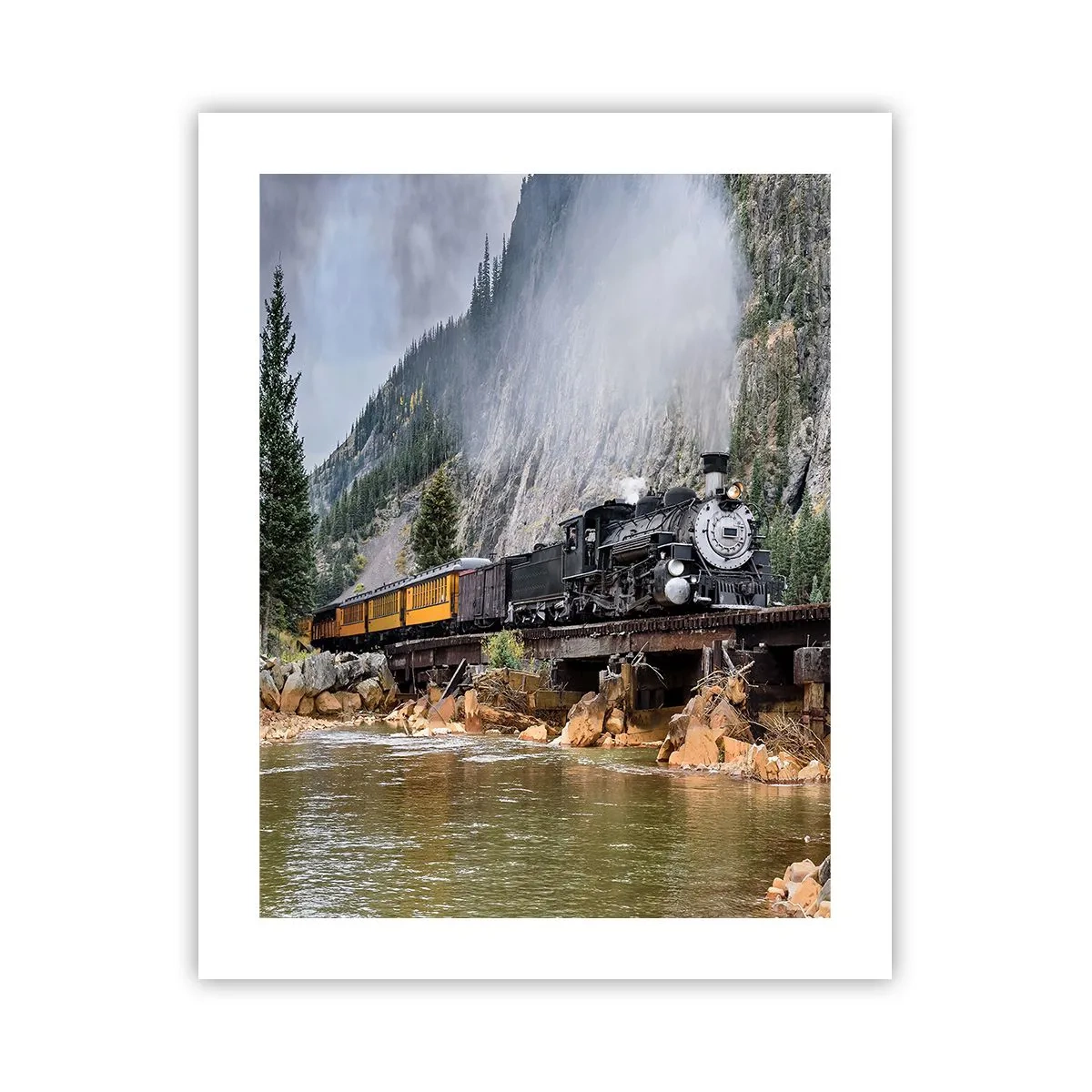 Affisch - Vart ska du? Vart? - 40x50 cm