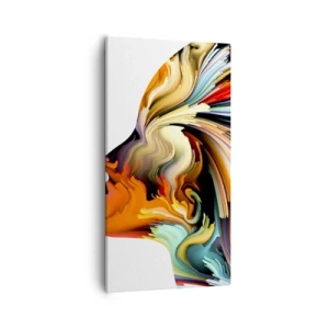 Canvastavla - Bild på duk - Fantasin exploderar - 55x100 cm