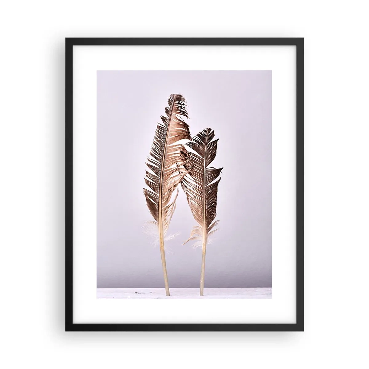 Affisch i svart ram - Mot intet - 40x50 cm