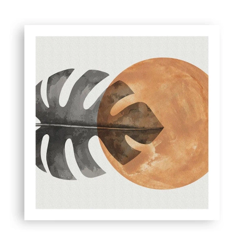Affisch - Alltid solen - 60x60 cm