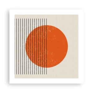 Affisch - Alltid solen - 50x50 cm