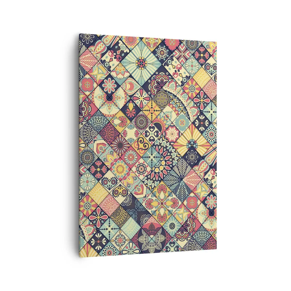 Canvastavla - Bild på duk - Marockansk stämning - 70x100 cm