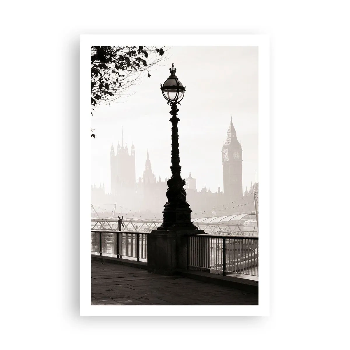 Affisch - Morgon i London - 61x91 cm
