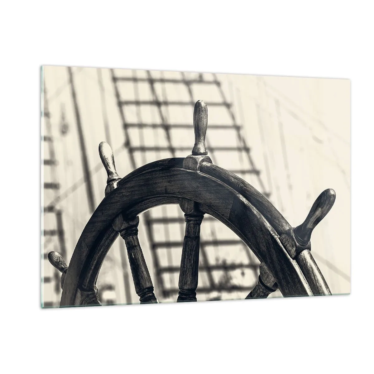 Glastavla - Bild på glas - Marina berättelser - 120x80 cm